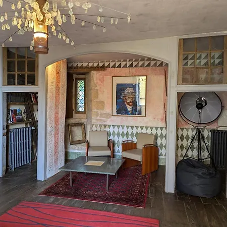 Prieure Restaure Avec Jardin, Charme Ancien Et Commodites Modernes, Pres De L'eglise A - Fr-1-653-145 別荘