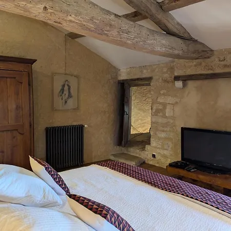 Prieure Restaure Avec Jardin, Charme Ancien Et Commodites Modernes, Pres De L'eglise A - Fr-1-653-145 別荘 *