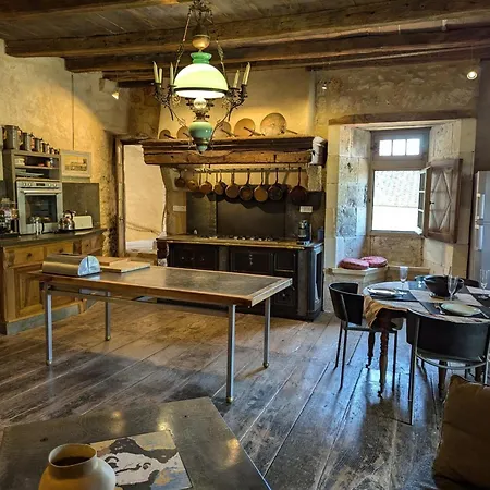 Prieure Restaure Avec Jardin, Charme Ancien Et Commodites Modernes, Pres De L'eglise A - Fr-1-653-145 別荘