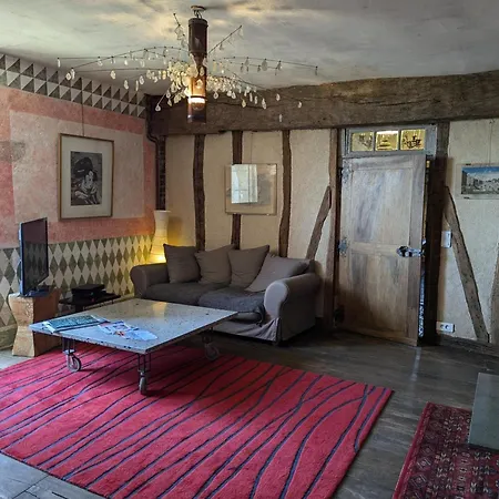 Prieure Restaure Avec Jardin, Charme Ancien Et Commodites Modernes, Pres De L'eglise A - Fr-1-653-145 別荘 Beaulieu-sur-Sonnette