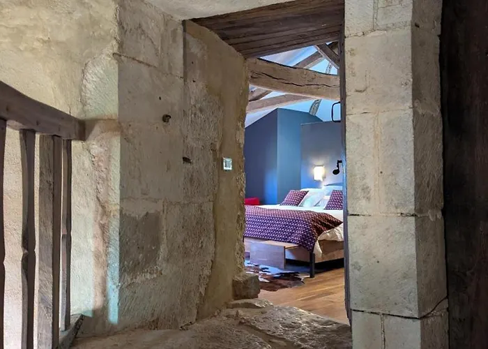 Ferienhaus Prieure Restaure Avec Jardin, Charme Ancien Et Commodites Modernes, Pres De L'eglise A - Fr-1-653-145