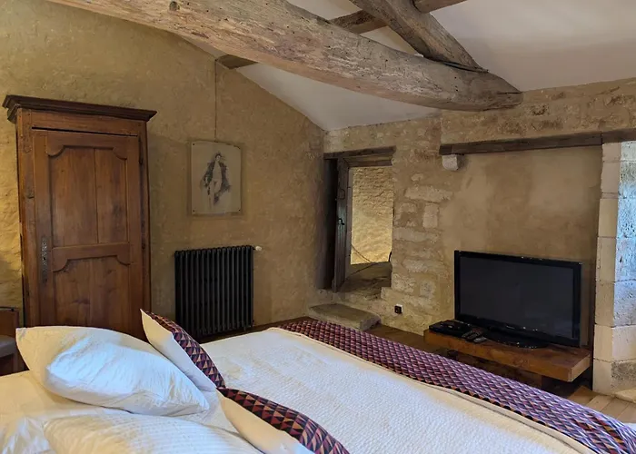 Prieure Restaure Avec Jardin, Charme Ancien Et Commodites Modernes, Pres De L'eglise A - Fr-1-653-145 Ferienhaus *