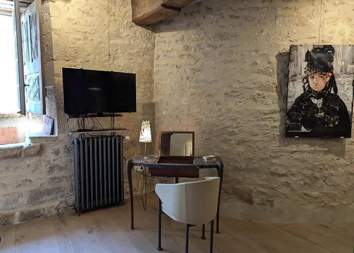 Prieure Restaure Avec Jardin, Charme Ancien Et Commodites Modernes, Pres De L'eglise A - Fr-1-653-145 Ferienhaus Beaulieu-sur-Sonnette