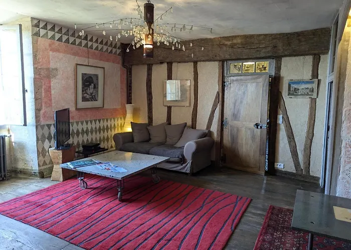 Prieure Restaure Avec Jardin, Charme Ancien Et Commodites Modernes, Pres De L'eglise A - Fr-1-653-145 Ferienhaus Beaulieu-sur-Sonnette